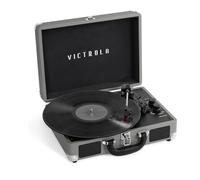 Victrola Journey+ Bluetooth Suitcase Record Player with Three-Speed Turntable | GREY | VSC-400SB-NWG