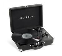 Victrola Journey+ Bluetooth Suitcase Record Player with Three-Speed Turntable