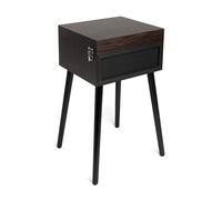 Victrola Liberty - Bluetooth Record Player - 5-in-1 Turntable with Vinyl Stream, FM Radio, USB Playback, Built-in Speakers, Use as Stand or Tabletop Player (Espresso)