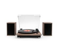 Victrola Montauk - Bluetooth Record Player - Farmhouse Walnut