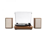 Victrola Montauk Turntable with Speakers - Oak