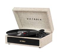 Victrola Parker Bluetooth Suitcase Record Player with 3-Speed Turntable