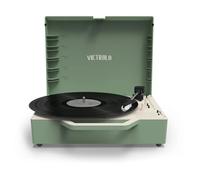 Victrola Re-Spin Suitcase Record Player Basil Green