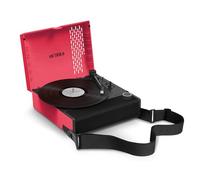 Victrola Revolution GO 3-Speed Bluetooth Portable Rechargeable Record Player with Built-in Speakers | Pink VSC-750SB-PNK