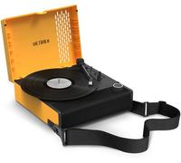 Victrola Revolution GO 3-Speed Bluetooth Portable Rechargeable Record Player with Built-in Speakers | Citrus VSC-750SB-CTR