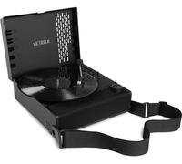 VICTROLA Revolution Go Portable Belt Drive Bluetooth Turntable - Black, Black