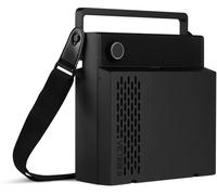 Victrola Revolution Go Portable Record Player - Dual Bluetooth Record Player with Rechargeable Battery, Vinyl Stream Technology and Audio Technica Cartridge, VSC-750SB, Black