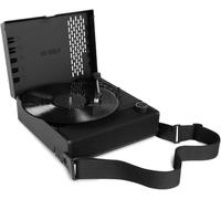 Victrola Revolution Go Portable Record Player - Dual Bluetooth Record Player with Rechargeable Battery, Vinyl Stream Technology and Audio Technica Cartridge, VSC-750SB, Black