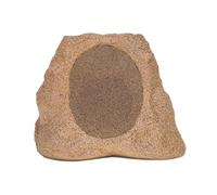 Victrola Rock Speaker Connect, Sand - Wireless Outdoor Bluetooth 5.3 Speaker With 22-Hour Battery Life, Solar Charging, Link Up to 20 Units, IP65 Water & Dust Resistant