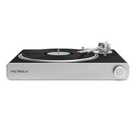 Victrola Stream Carbon VPT-3000 Belt-Drive Turntable, Silver