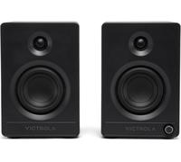 VICTROLA Tempo VPS-400 Bluetooth Bookshelf Speakers - Black, Black