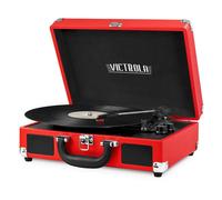Victrola VSC-550BT Belt-drive audio turntable Black, Red