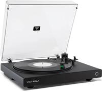 VICTROLA Wave VPT-1520 Belt Drive Bluetooth Turntable - Black, Black