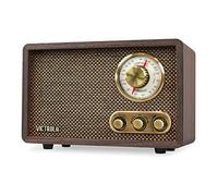Victrola Willow - Retro Wood Bluetooth Radio, AM/FM - Walnut