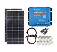 Victron 200w Mono Solar Panel Kit charging MPPT Smart Controller Battery Z-Mount
