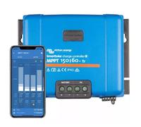Victron Energy SmartSolar MPPT Tr Solar Charge Controller (Bluetooth) - MPPT Charge Controller for Solar Panels - 150V 60 amp 12/24/36/48-Volt