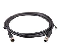 Victron ASS030560200 M8 circular connector Male/Female 3 pole cable 2m (bag of 2