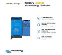Victron Energy Blue Smart IP22 Smart Car Battery Charger 12V 20A, Trickle Charger for Car Battery and Desulfator for Motorcycle, ATV, RV, Lithium and Deep Cycle Batteries, UK, 3 outputs