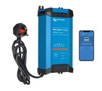 Victron Energy Blue Smart IP22 Smart Car Battery Charger 24V 16A, Trickle Charger for Car Battery and Desulfator for Motorcycle, ATV, RV, Lithium and Deep Cycle Batteries, UK, 3 outputs