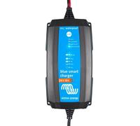 Victron Energy Blue Smart IP65 Smart Car Battery Charger 24V 8A, Trickle Charger for Car Battery and Desulfator for Motorcycle, ATV, RV, Lithium and Deep Cycle Batteries, UK