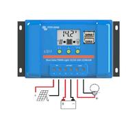 Victron Energy Bluesolar 10A PWM LCD USB Solar Charge Controller Regulator12V24V