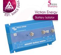 Victron Energy 200-2 Argo-FET Battery Isolator│2 Batteries-200A│M8 Bolt│Use Boat