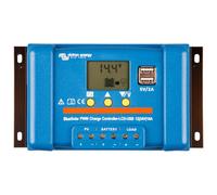 VICTRON ENERGY BLUESOLAR 12/24V 10A PWM CHARGE CONTROLLER WITH LCD DISPLAY & USB