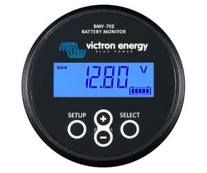 Victron Energy BMV-702 Battery Monitor with Shunt & Display - 6.5-95 VDC | Black