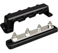 Victron Energy Busbar 250 amp 70VDC, 4 High Current Connections Terminals with Cover