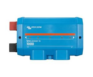 Victron Energy Lynx Power In Battery Connector - Modular M8 DC Bus Bar with 4 Connections for Batteries, Loads, or Chargers - Supports Cables up to 22mm - Part of Lynx Distribution System