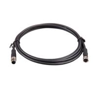Victron Energy M8 circular connector Male/Female 3 pole cable 3m (bag of 2) - AS