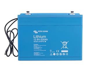 Victron Energy Smart 12.8-Volt 200Ah LiFePO4 Lithium Battery