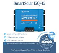 Victron Energy SmartSolar MPPT 150/45 Solar Charge Controller SCC115045212