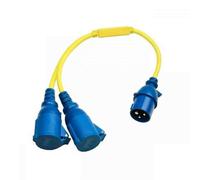 Victron Energy Splitter Cord 16A/250V-CEE plug/2xCEE Coupling - SHP307700240