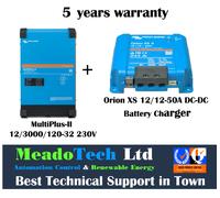 Victron MultiPlus II 12V 3000VA Inverter Charger with Orion XS DC DC 50A Charger