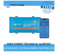 Victron Phoenix Inverter 12/375 VE.Direct Schuko PIN121371200 with UK adapter