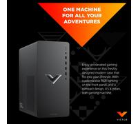 Victus by HP TG02-0036na Intel® Core™ i5 i5-12400F 8 GB DDR4-SDRAM 1 TB SSD NVIDIA GeForce GTX 1660 SUPER Windows 11 Home Tower PC Black