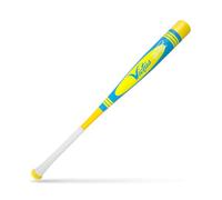 Victus Vibe Pro Crayon BBCOR Baseball Bat, Aluminum One Piece Bat for Power & Control with Ring Free Barrel, Ergonomic Soft-Touch Grip Handle, & Vibration Reducing Knob, American Made