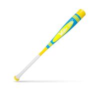Victus Vibe Pro Crayon USA Baseball Bat, Aluminum One Piece Bat for Power & Control with Ring Free Barrel, Ergonomic Soft-Touch Grip Handle, & Vibration Reducing Knob, American Made