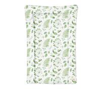 Viculii Deluxe Baby Unisex Waterproof Changing Mat with Raised Edges - Botanical