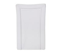 VICULII Deluxe Unisex Baby Waterproof Changing Mat With Raised Edges Quilted Caro White