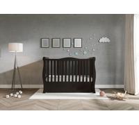 VICULII Gilbert Cot Bed Black With Drawer