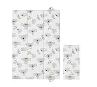 Viculii New Koala Foldable & Portable Baby Changing Mat 40x60cm | Waterproof & Wipeable Folding Change Mat | Travel Friendly & Practical