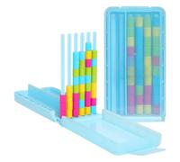 ViCUULY Mini Color Stack Challenge Portable Brain Teaser Travel Game Automatic Reset Logic Puzzle for Kids & Adults (1Pcs)