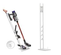 Vicyol S&D Vacuum Cleaner Holder Compatible with Dyson V15, V12, V11, V10, V8, V7, V6 - DC45, DC35, DC58, DC59, DC62, DC74 - Floor Storage Organiser with Wheels No Drilling the Wall