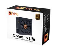 VIDA ATX-500W power supply unit 24-pin ATX Black