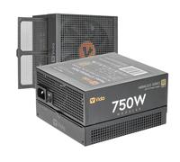 VIDA 750W PSU 80 Plus Gold Full Modular Power Supply PC ATX 14cm Fan 4x PCI-E