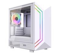 VIDA Apollo M White Tempered Glass Micro-ATX PC Gaming Case