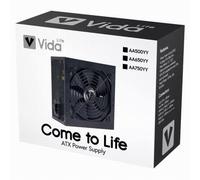 VIDA Black PSU Power Supply 500W/650W/750W Computer Desktop PC ATX 120mm Fan
