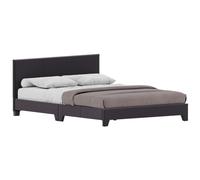 Vida Designs Bed Frame Victoria Linen Dark Grey King